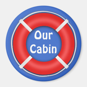 Aimant Life Ring Bright Stateroom Door Marker