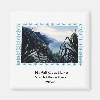 Aimant Ligne côtière Magnet-NaPali, Kauai, Hawaii