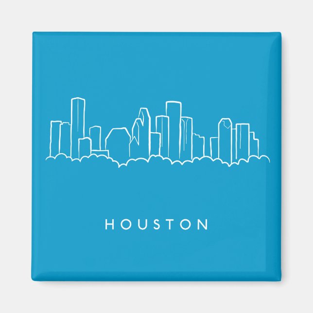 Aimant Ligne de Houston (Devant)