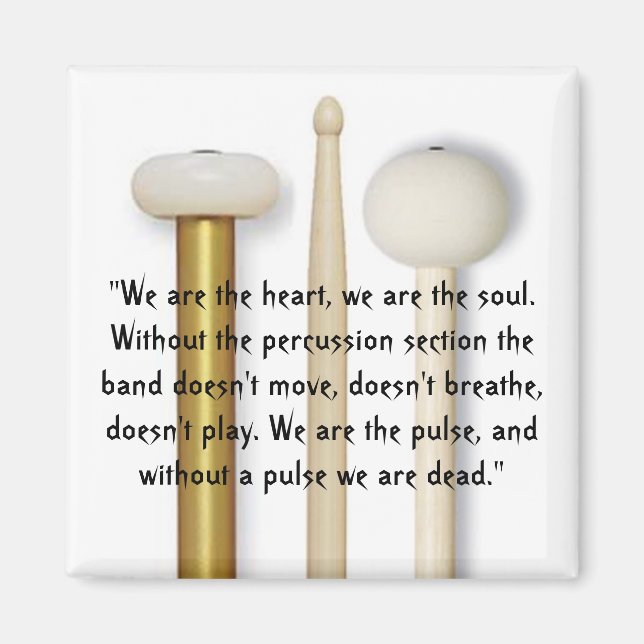 Aimant Ligne de tambour (Devant)