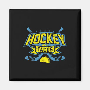 Aimant Ligue de fans de hockey sur gazon et tacos Joueur