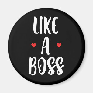 Aimant Like A Boss Hearts