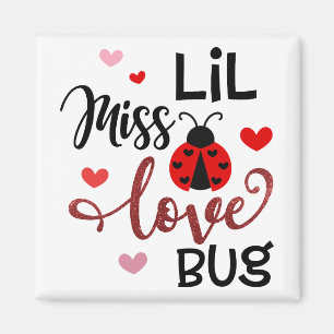 Aimant Lil Miss Love Bug