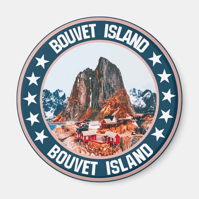 Aimant L'île de Bouvet (Devant)