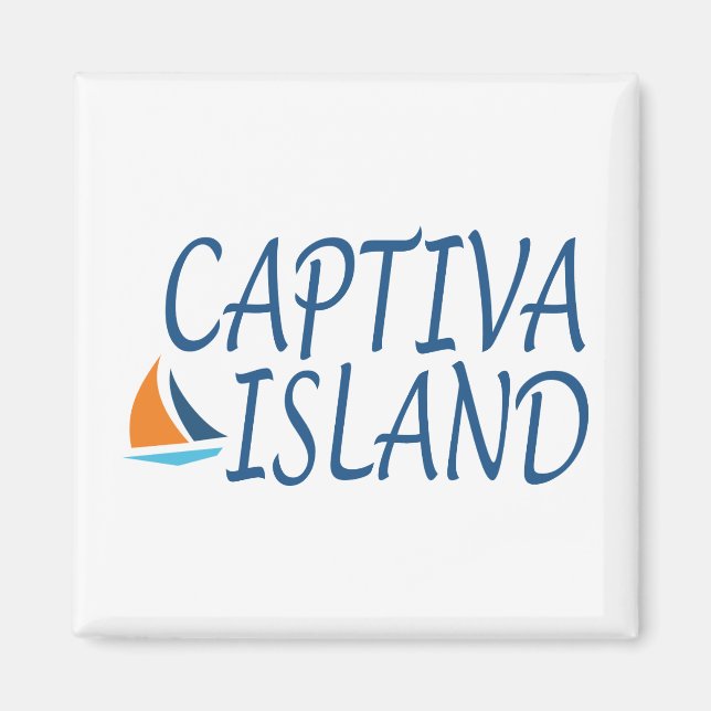 Aimant L'île de Captiva (Devant)