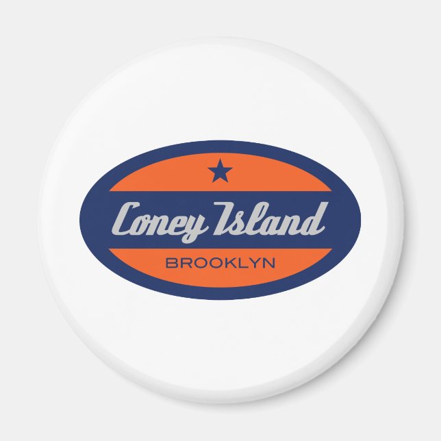 Aimant L'île de Coney (Devant)