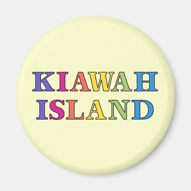 Aimant L'île de Kiawah (Devant)
