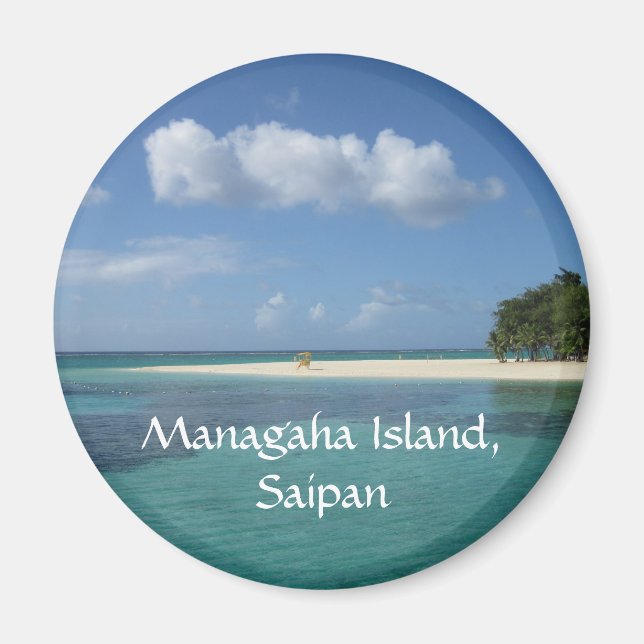 Aimant L'île de Managaha (Devant)