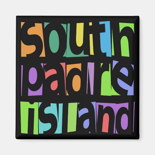Aimant L'île de South Padre (Devant)