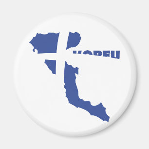 Aimant l'île grecque de corfu korfu