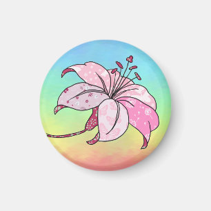 Aimant Lilie Rechteckiger