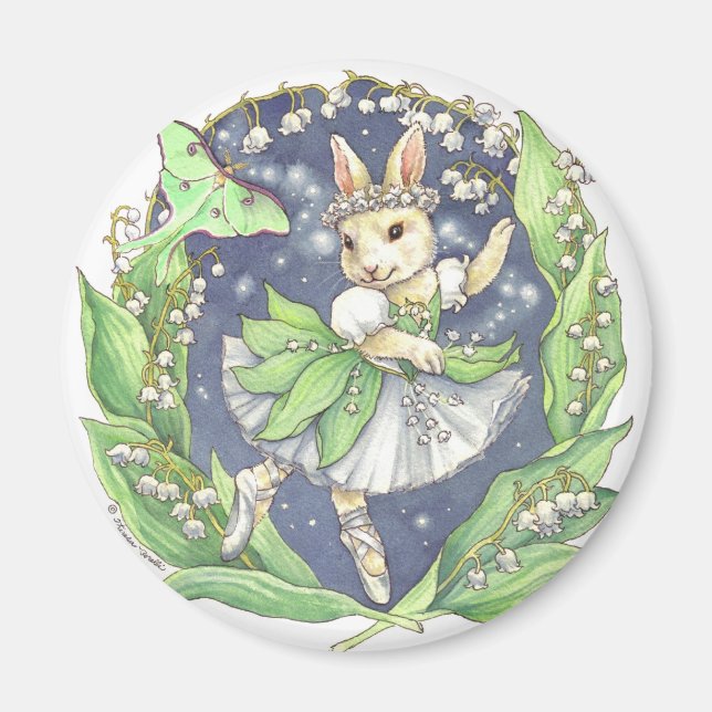 Aimant Lily de l'aimant de la vallée (Devant)