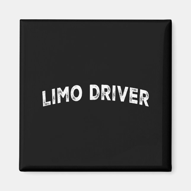 Aimant Limo Driver  (Devant)