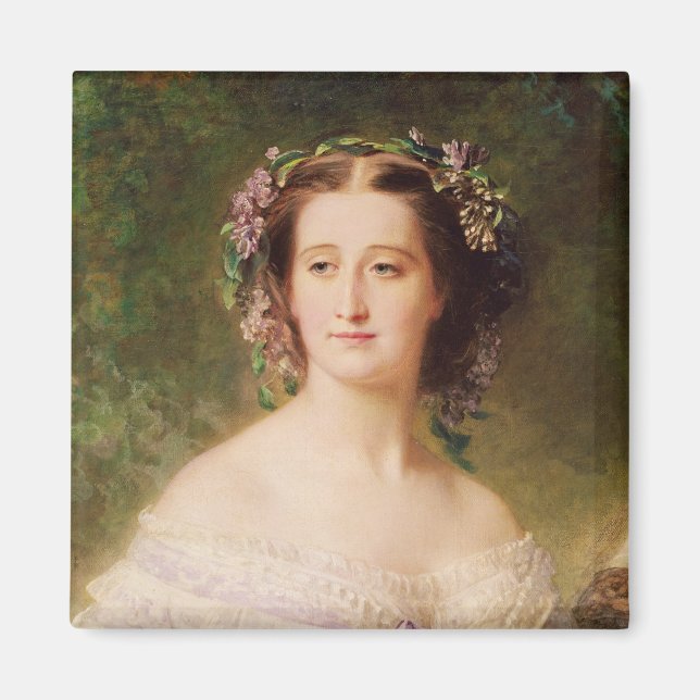 Aimant L'impératrice Eugénie et ses dames en attente (Devant)