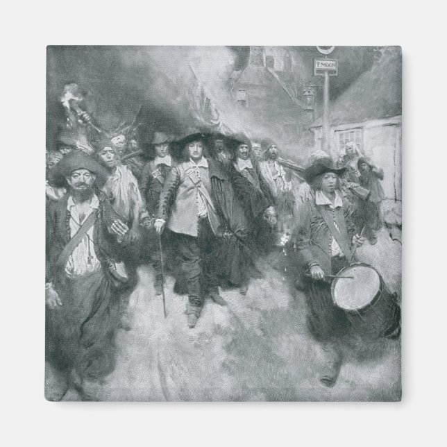 Aimant L'incendie de Jamestown (Devant)