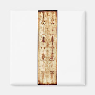 Aimant Linceul AUGMENTÉ de plein Jésus-Christ d'image d