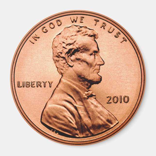 Aimant Lincoln Penny Classic (Devant)