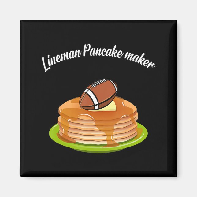 Aimant Lineman Pancake maker (Devant)