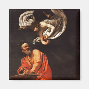 Aimant L'inspiration de Saint Matthieu, Caravaggio