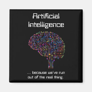 Aimant L'intelligence artificielle contre la réalité