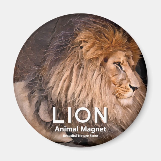 Aimant Lion (Devant)