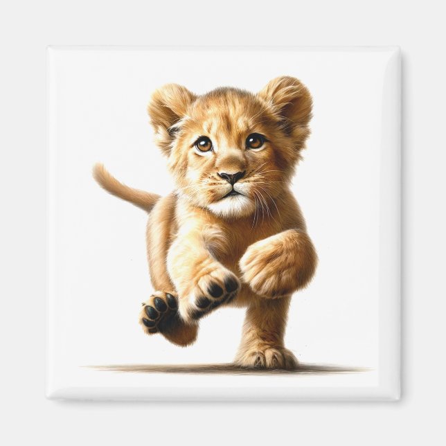 Aimant Lion Cub (Devant)