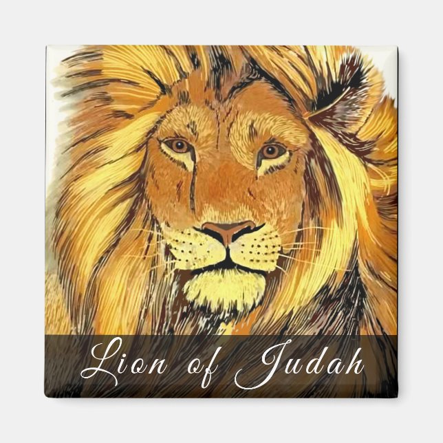 Aimant Lion de Juda (Devant)