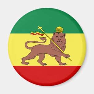 Aimant Lion de reggae de Rasta de Judah