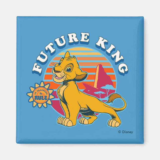 Aimant Lion King | Simba - Futur Roi (Devant)