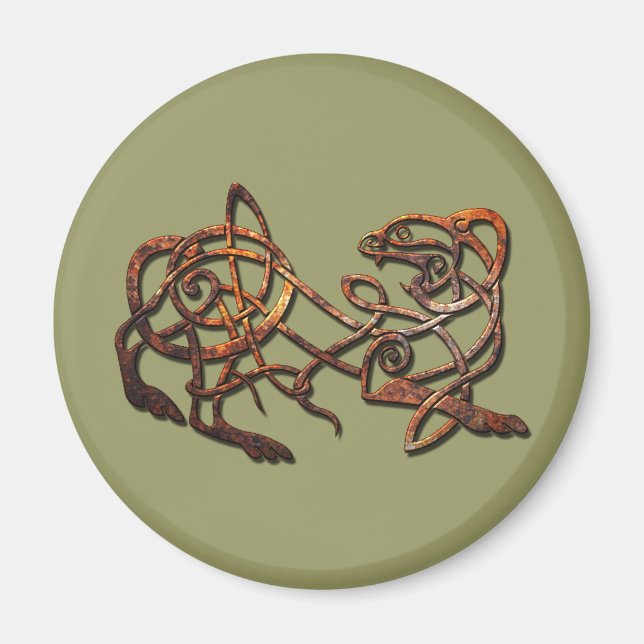 Aimant Lion Norse (Devant)