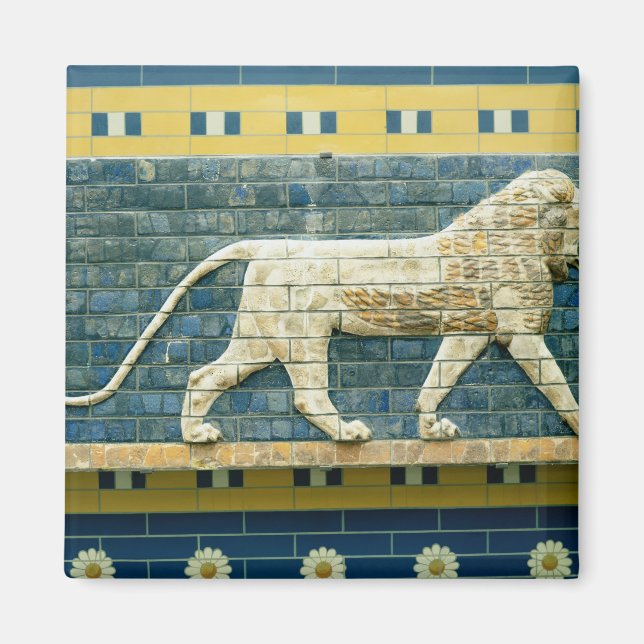 Aimant Lion représentant Ishtar (Devant)