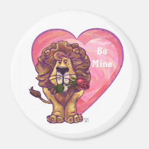 Aimant Lion Valentine's Day