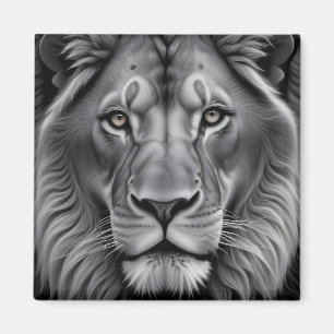 Aimant Lion Wildlife Majestic Nature Vie Art Fond d'écran