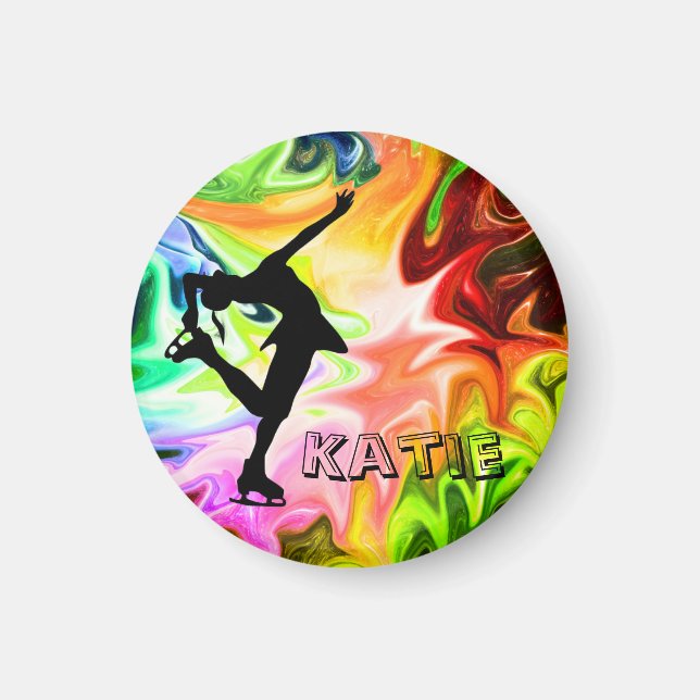 AIMANT LIQUID RAINBOUR & SKATER (Devant)