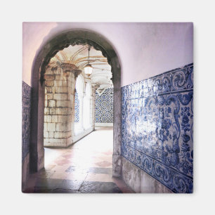Aimant Lisbonne Azulejos et Arches Portugal Photo