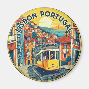 Aimant Lisbonne Portugal Voyage Alfama Panthéon National 
