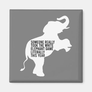 Aimant Littéralement le plus drôle des cadeaux d'élép