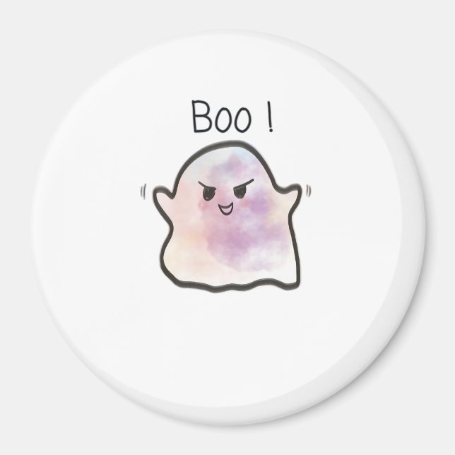 Aimant Little Boo Est Un Mème Drôle Gâché (Devant)