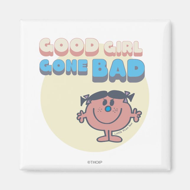 Aimant Little Miss Bad | Bonne Fille Mauvaise (Devant)