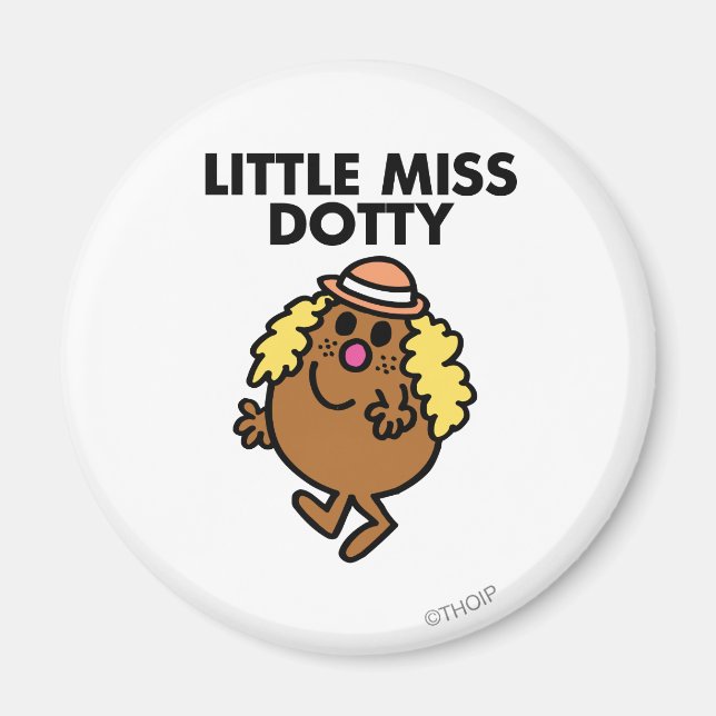 Aimant Little Miss Dotty Wave (Devant)