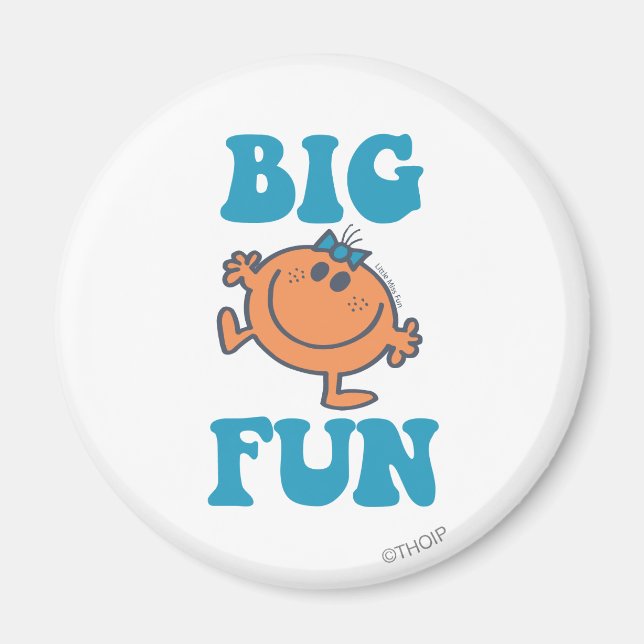 Aimant Little Miss Fun | Big Fun (Devant)