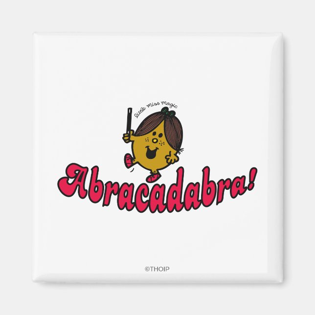 Aimant Little Miss Magie | Abracadabra (Devant)