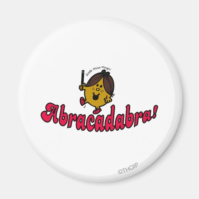 Aimant Little Miss Magie | Abracadabra (Devant)