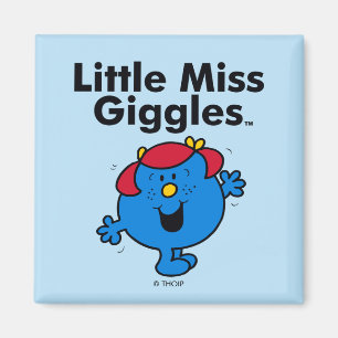 Aimant Little Miss   Petite Miss Giggles Aime Rire
