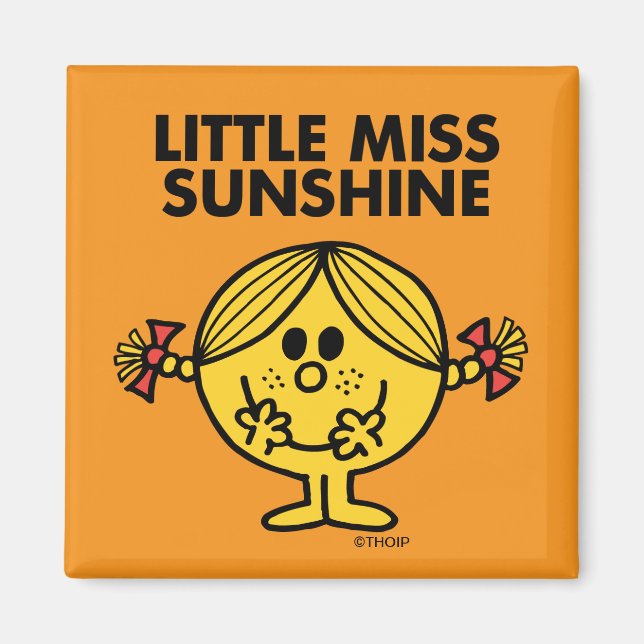 Aimant Little Miss Sunshine | Drôle & Frecked (Devant)