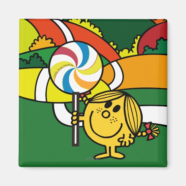 Aimant Little Miss Sunshine | Hills & Lollypop (Devant)