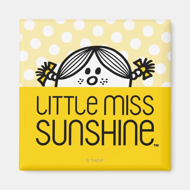 Aimant Little Miss Sunshine Peeking (Devant)