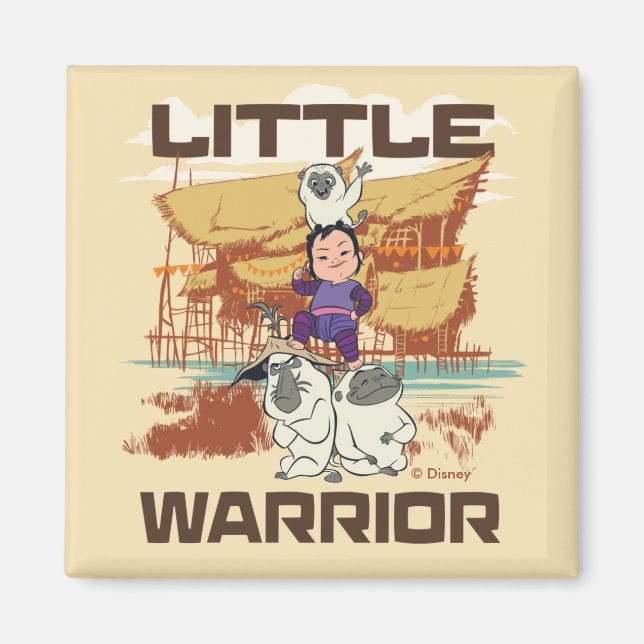 Aimant Little Noi & Ongi - Little Warrior (Devant)