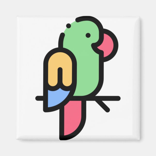 Aimant Little Parrot (Devant)
