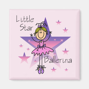 Aimant Little Star Ballerina - Cheveux blond